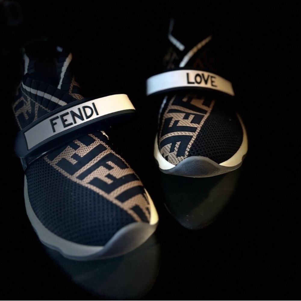 Fendi Printed Sneakers